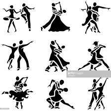 Latin Style Dancing Drawings