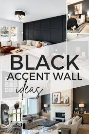 Beautiful Black Accent Wall Ideas
