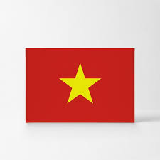 Vietnam Flag Canvas Or Metal Wall Art