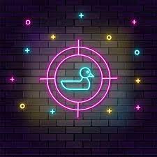 Wall Dark Background Brick Wall Neon Icon