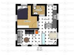 Floor Plan For A 400 Sq Ft Apartment