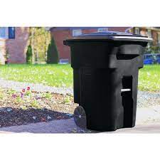 Toter 96 Gallon Black Rolling Outdoor