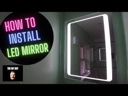 How To Install A Led Bathroom Mirror