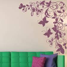 Erfly Corner Girls Bedroom Wall Sticker