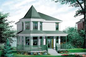 Small Victorian House Plan With Turret
