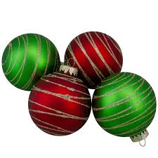 Green Matte Ball Ornaments