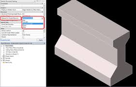 modify structural beam joins in revit