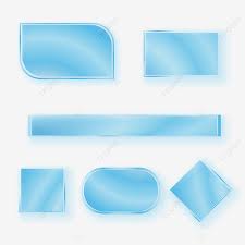 Blue Color Glass Plate Set Png Image