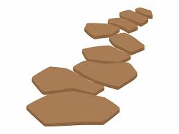 Vector Stone Path Texture Background