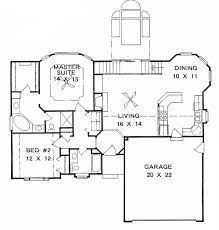 House Plan 62540 Traditional Style