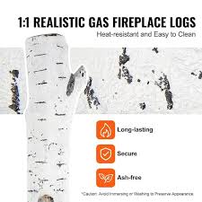 Vevor Gas Fireplace Ceramic Logs 9 84