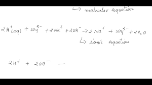 Complete Ionic Equation
