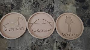 Set Of 3 Lakeland Florida Icon Drink