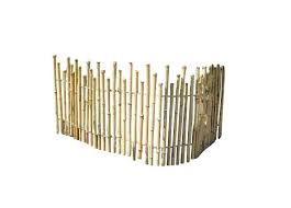 Bamboo Picket Fence Rolled Fence
