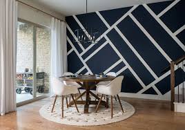 Bedroom Wall Paint Geometric