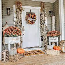 46 Stylish Fall Porch Decor Ideas To