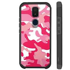 Spendor Phone Cover Camo Pink White