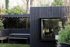 Garden Rooms With Charred Timber