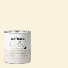 Rust Oleum 30 Oz Chalked Chiffon Cream
