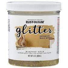 Harvest Gold Glitter Interior Paint