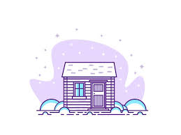 Cabin In The Snow Character Design