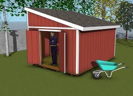 12x16 Lean To Shed Plans Myoutdoorplans