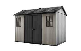 Keter Oakland Shed 11x7 5ft Grey