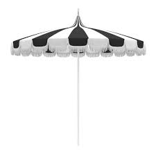 Aya Fringe Pagoda Patio Umbrella