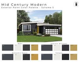 Exterior Paint Color Schemes Mid
