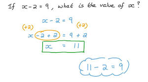 Lesson Solving One Step Equations