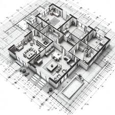 Architectural Blueprint Of 150 Sqm Home