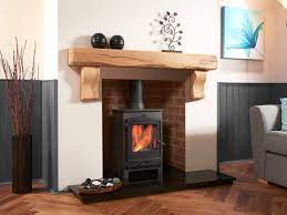 Oak Mantel With Corbels Transform Your