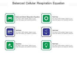 Balanced Cellular Respiration Equation