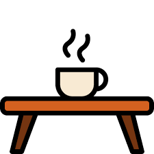 Coffee Table Generic Outline Color Icon
