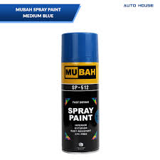Medium Blue Spray Paint Mubah Sp 512 400ml