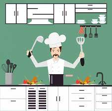 Cooking Background Cook Icon Cartoon