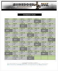 8 60 Day Workout Plan Templates Pdf