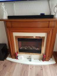 Very Nice Fireplace With A Built In