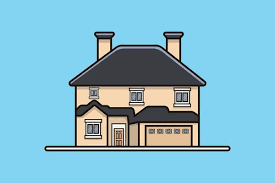 House Building Vector Design