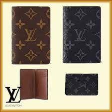 Louis Vuitton Monogram Pocket Organizer Black