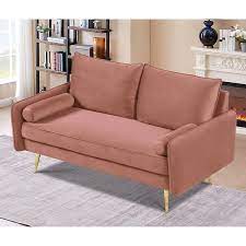 Us Pride Furniture Villeda 58 In Rose