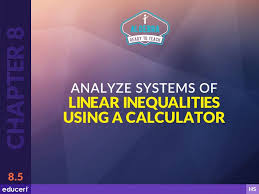 Yze Systems Of Linear Inequalities