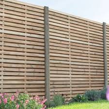 Slatted Fence Panels Slatted Fencing