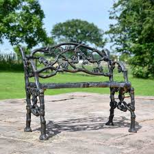 Cast Iron Tree Branch Bench