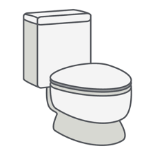 Toilet Seat Bathroom Icon Collection