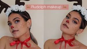 rudolph makeup tutorial fun christmas