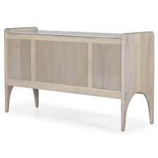 Camila Mid Century Washed Oak White