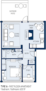 Campus Housing Apartment Floor Plans