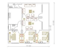 House Furniture Plan Design Cadbull