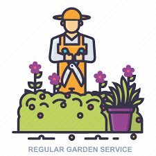Garden Plant Regular Service Icon